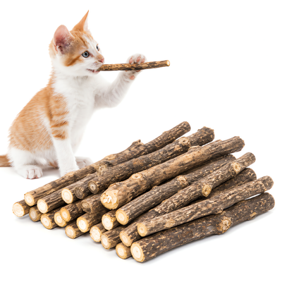 15 Palitos Antiestrés para Gatos