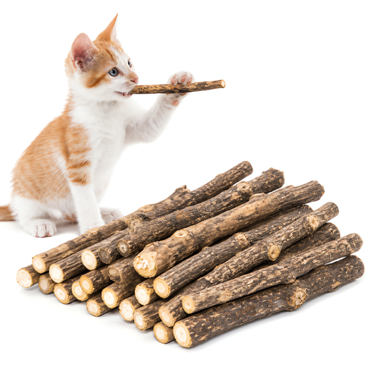 15 Palitos Antiestrés para Gatos